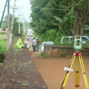 Alignment survey of High Tension Tower for KSEB